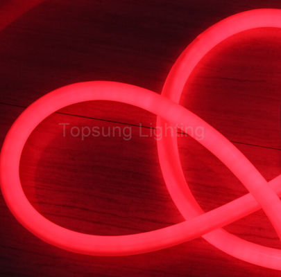 Yeni gelen kırmızı neon LED yuvarlak tüp 100 led 24v