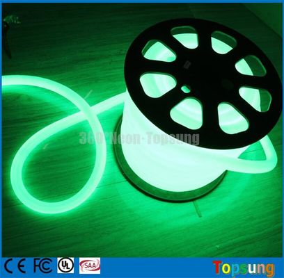 82 feet spool yeşil LED neon flex tüp ışığı oda için 12v yuvarlak