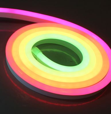 24v dinamik dijital esnek neon LED ışık şeritleri renkli dijital led neon ışığı satılıyor
