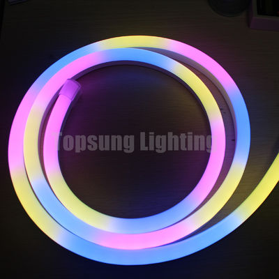 Güzel RGB renk değiştiren 24V dijital bükülebilir LED neon fleks lambaları