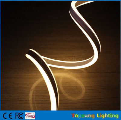 8.5*18mm çift taraflı sıcak beyaz 12v neon LED Noel aydınlatma işaretleri