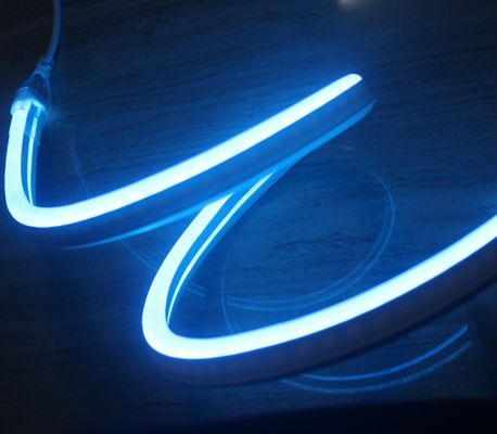 Üreticiler doğrudan satış ip ışığı yüksek kaliteli LED neon esnek şerit ışıkları 11x18mm mavi renkli kapak pvc