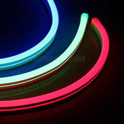Yüksek kaliteli smd2835 esnek LED neon lambaları 24v neon esnek tüp ultra ince 11x18mm kırmızı Renkli ceket PVC