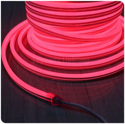 Yüksek kaliteli smd2835 esnek LED neon lambaları 24v neon esnek tüp ultra ince 11x18mm kırmızı Renkli ceket PVC