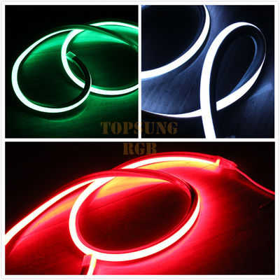 12v LED neon ip ışığı tedarikçileri RGB 5050 smd neon şerit ışıkları esnek kare 17x17mm kare şekli IP68