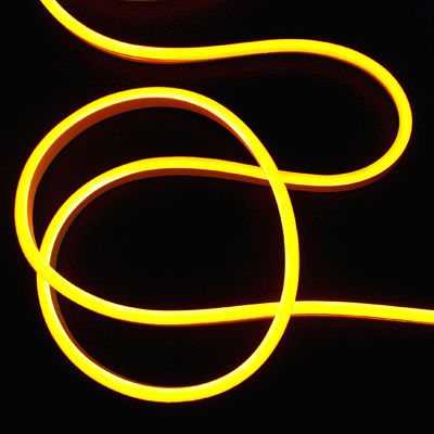 220v led şerit amber led neon flex mini led neon bant 6 * 12mm silikon ip