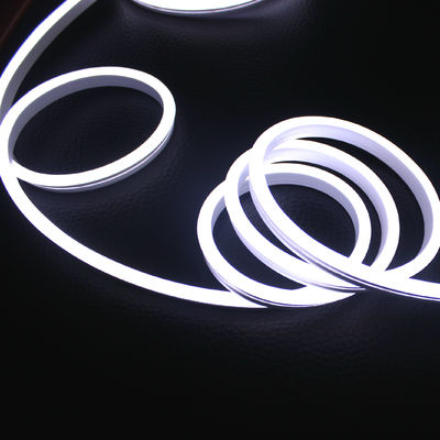 12v beyaz renkte ultra ince LED neon flex şeritleri LED ışıklar 6 * 13mm mikro 2835 smd Noel ışıkları silikon esnek