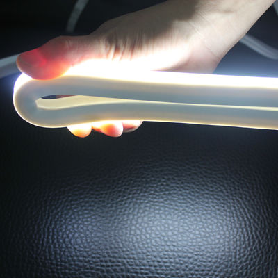 12V IP67 Su geçirmez kare Neon Flex LED İp Işık şeritleri beyaz silikon