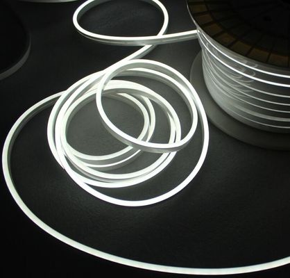 5 mm beyaz DC12V Neon LED İp Işığı Ticari Flex Su geçirmez Şerit Parti Bar İşareti Dekoru