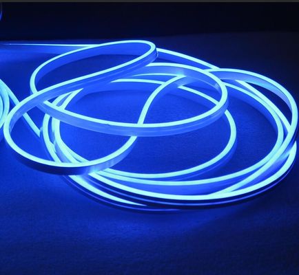 Yüksek parlaklık standardı ve Mini neon su geçirmez esnek LED ışığı, LED neon ışığı 6W/m mavi