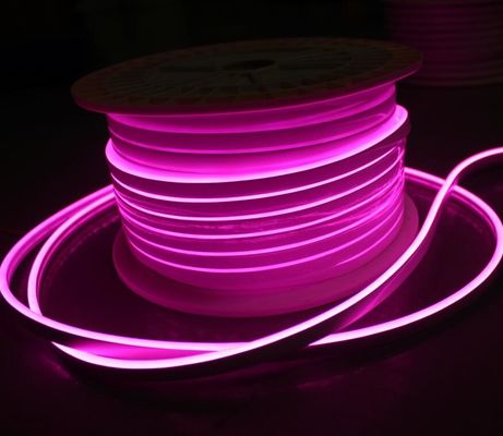 12V pembe LED neon flex mini 6mm 2835 smd ışık şeritleri
