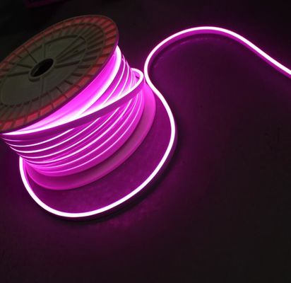 12V pembe LED neon flex mini 6mm 2835 smd ışık şeritleri