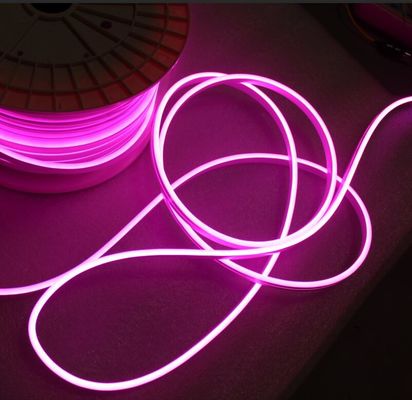 Esnek Neon LED Işık Parlaklık EL Tel İpi Şerit 5mm mor neon şeritleri aydınlatma