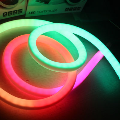 Dijital neon led smd5050 dc24v 70leds/m 360 derece su geçirmez led neon lambaları