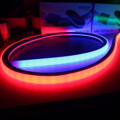 Programlanabilir piksel LED Neon Işıkları RGB LED Manzara lambaları şerit kare 17x17mm