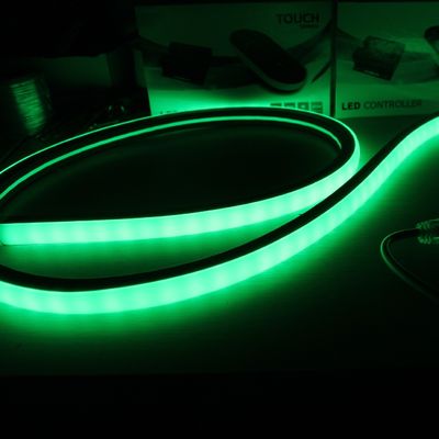 sihirli dmx led neon tüp ince 17mm * 17mm kare dijital neon-flex 10 piksel/M rgb
