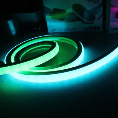 sihirli dmx led neon tüp ince 17mm * 17mm kare dijital neon-flex 10 piksel/M rgb