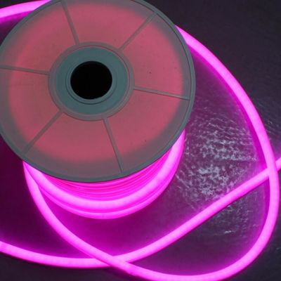 18 mm DMX 512 Kontrol Karışımı RGB LED Neon Flex noktasız 360 neon tüpü esnek