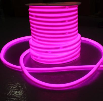 120v mor LED neon esnek tüp smd2835 120leds/m led neon flex yuvarlak ışık 360 derece