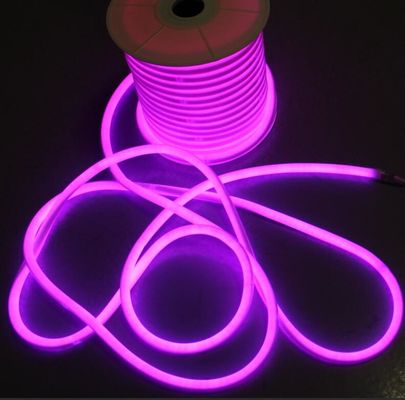 silikon led neon şerit ışığı RGB DC24V iyi su geçirmez IP68 24V led neon esnek ip ışığı