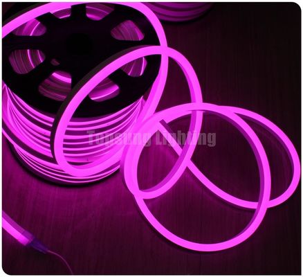 14mm yüksek kaliteli mor LED neon esnek bant ışığı 110v neon ip