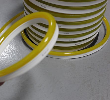 Çin fabrikası doğrudan en kaliteli su geçirmez IP65 LED Neon Flex sarı renk ceket pvc neon ip