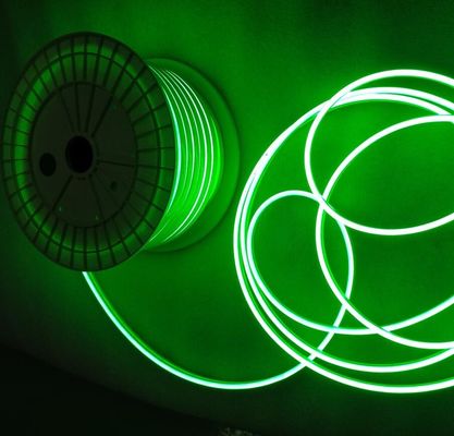 LED Işık SMD 2835 120led/M LED Neon Şerit Işık 2.5CM Kesilebilir LED Işık DC12V yeşil neon-flex
