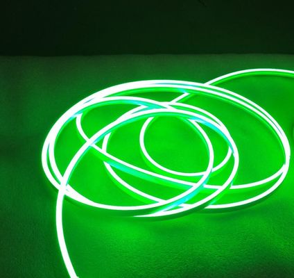 LED Işık SMD 2835 120led/M LED Neon Şerit Işık 2.5CM Kesilebilir LED Işık DC12V yeşil neon-flex