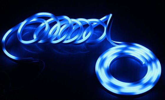 Drop shipping IP67 Su geçirmez silikon PVC SMD5050 RGB RGBW LED Neon şerit Flex İnşaat dekorasyonu için ışık