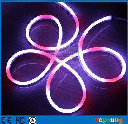 24V/12V Tam Renkli Programlanabilir Akıllı Dijital Çift Taraflı 5050 Piksel RGB LED Neon Flex