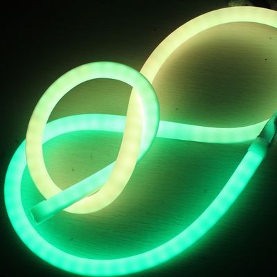 360 derece piksel rgb led neon flex şeritleri dmx renk değiştiren neonflex