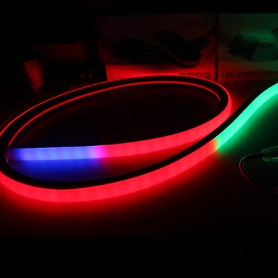 Ws2811 Adres edilebilir RGB Neon Esnek Şerit Işığı DMX 12W/M