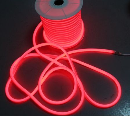 230v rgb led şerit neon 360 derece dmx rgb 9w esnek boru 18mm çapında