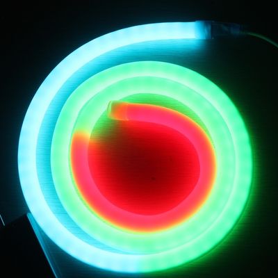Tam Renk Değişken Programlanabilir DMX Led Flex Neon 360 LED ışık neon yerine pixel tüpü