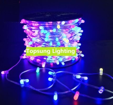 Dışarıdaki LED ışık ipliği 100m Noel düğün partisi dekoratif açık hava güçlü su geçirmez Peri ışığı