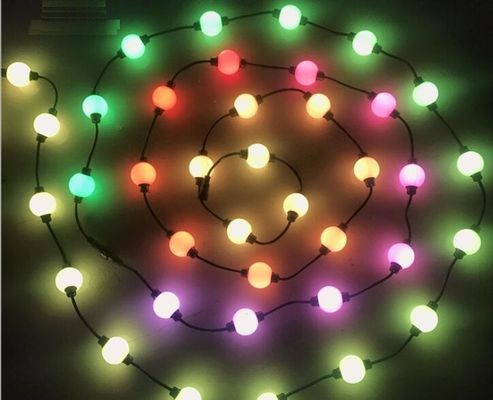 10 Foot Holiday Dekorasyon Işıklar LED Noel Işık Top 3D 50mm Dmx