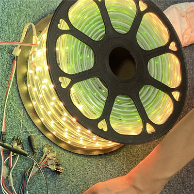 50m spool 24v düşük voltajlı LED şerit lambaları 5050 Smd Rgb su geçirmez
