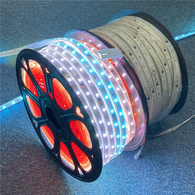 50m spool 24v düşük voltajlı LED esnek aydınlatma şeridi 5050 smd rgb led şerit su geçirmez piksel kurdele