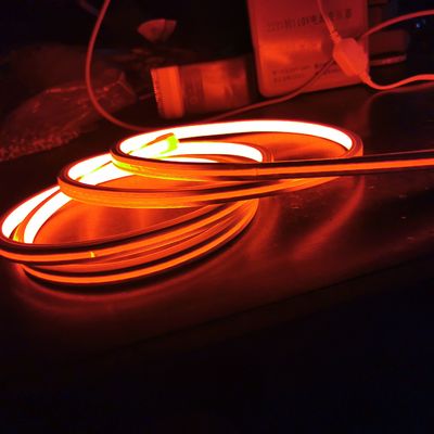 50m Esnek Çizgi Işık Yayıcı 24V Görünüm Kare UV kırmızı LED Neon Flex lambaları