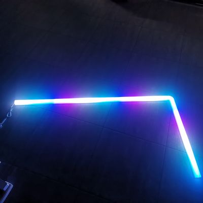 Tuya APP RGBIC LED Doğrusal Batten Akıllı Duvar Işığı Çok renkli Müzik Senkronizasyonu